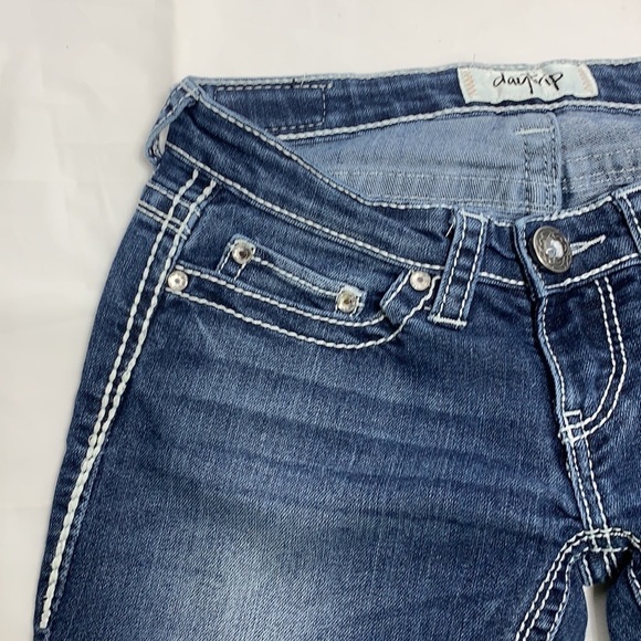 WOMEN’S Daytrip Aries Blue Straight Leg Jeans Size 26 - Picture 6 of 10